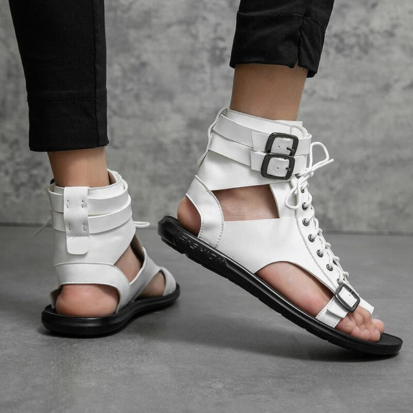 Herrenschuhe – Stilvolle Retro-Sandalen für Komfort und Eleganz