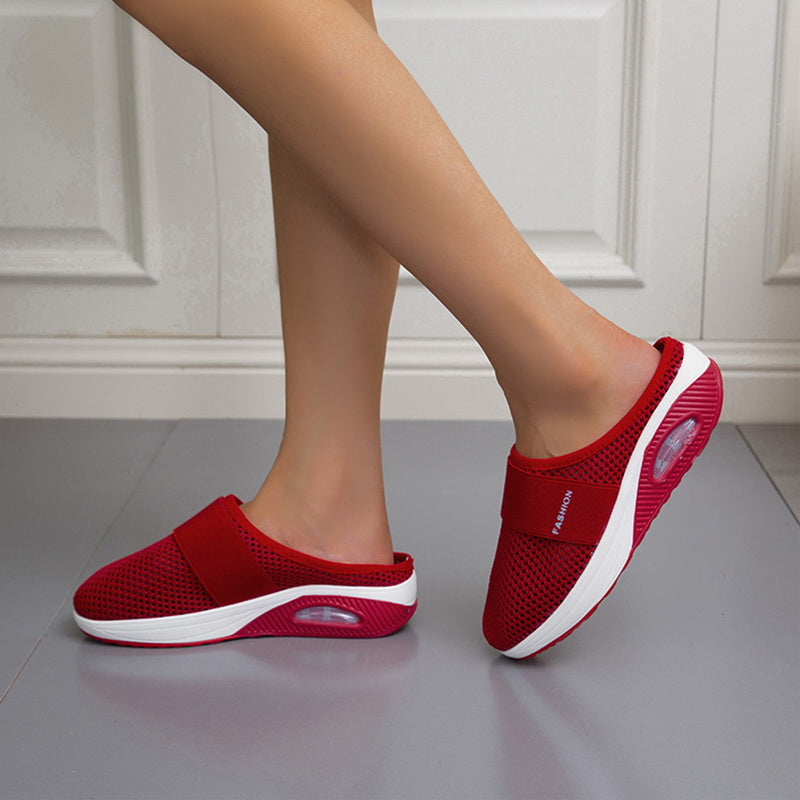 Damenschuhe mit innovativer Luftkissentechnologie