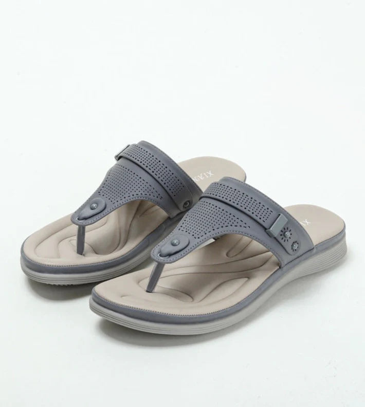 Orthopädische Flip Flops – OrthoDay Sintra - Schwarz