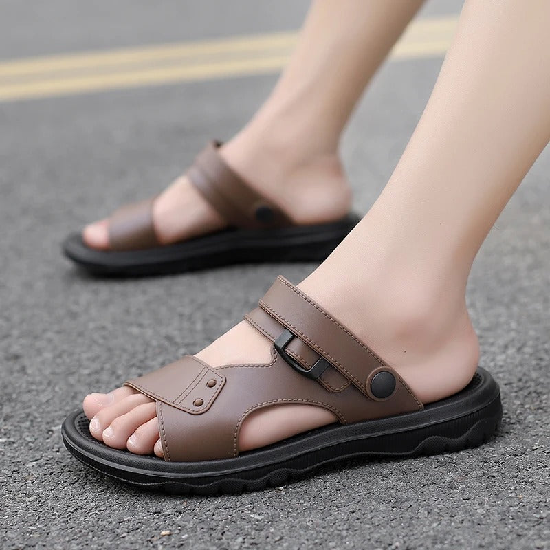 Sandalen Herren – Robuste Outdoor Orthopädische Sandale für Abenteuer