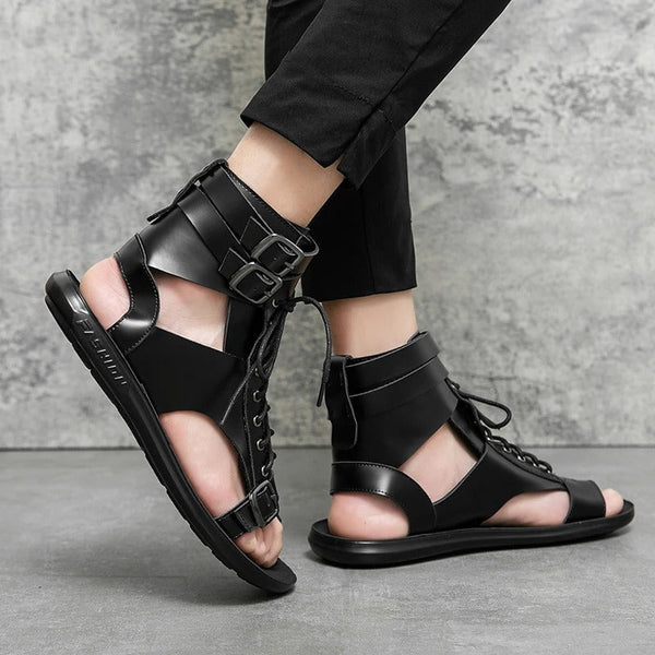 Herrenschuhe – Stilvolle Retro-Sandalen für Komfort und Eleganz