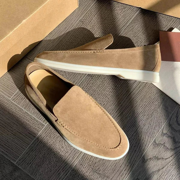 Herrenschuhe: Orthopädische Wildleder-Loafers von Bandit für Herren