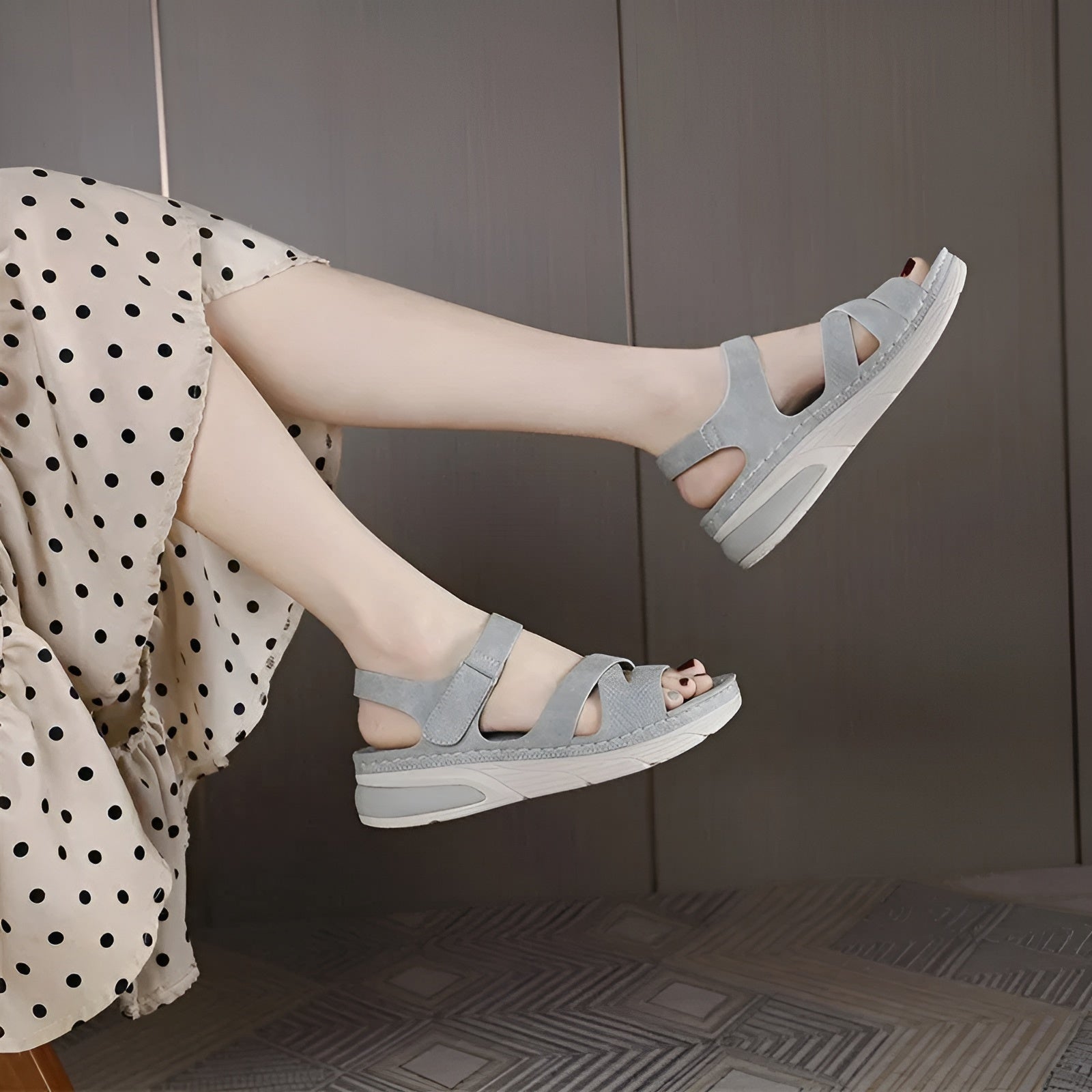 Sandalen Damen – Elegante Wedge-Heel Sandalen für den Sommer