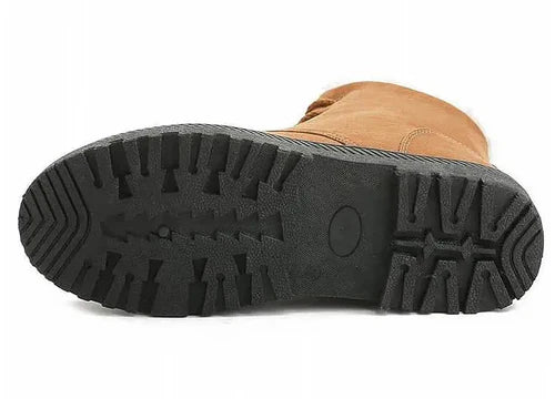 Herren Stiefel für Komfort und Stil | Orthopädische Stiefel mit Kunstpelzfutter