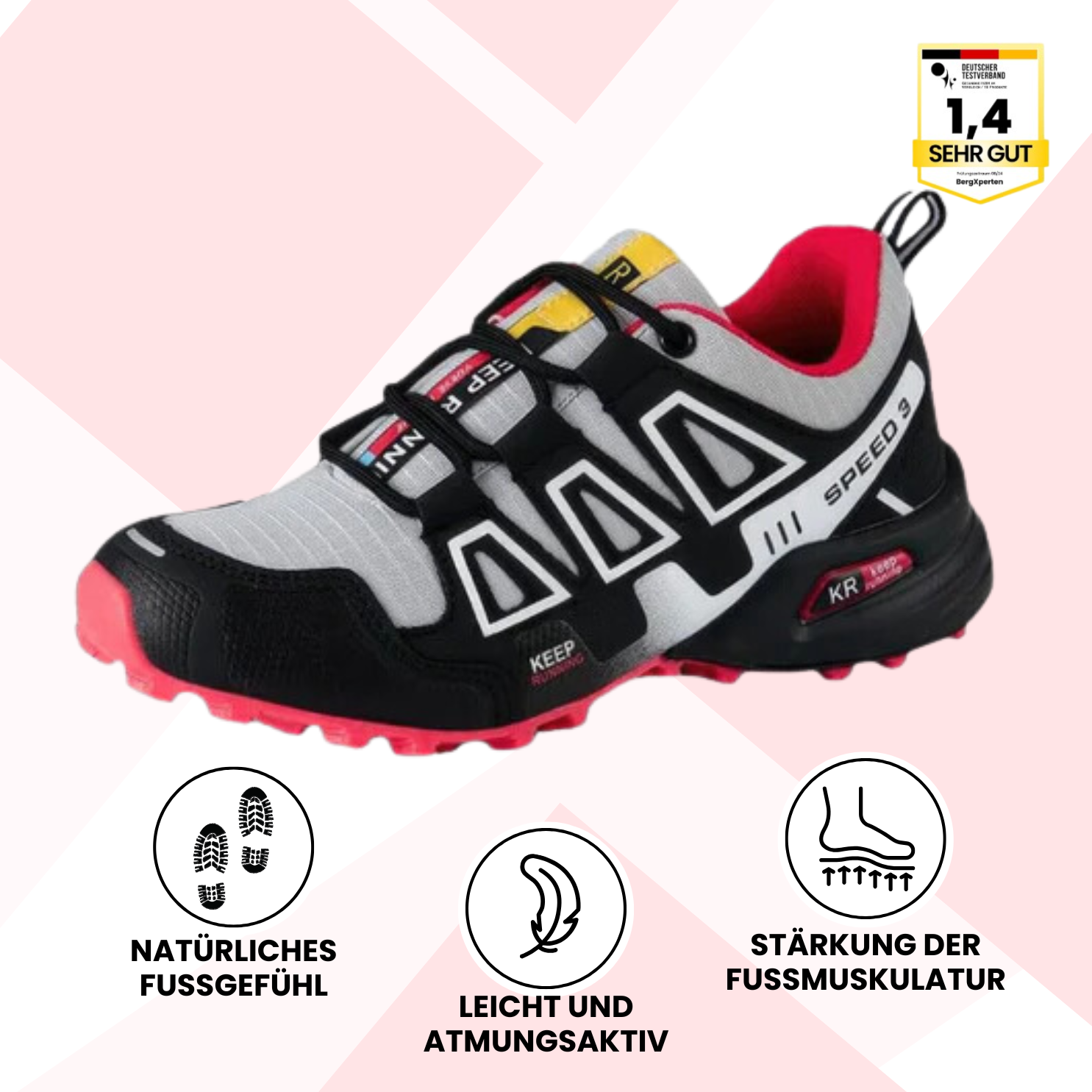 OrthoDay - ergonomische schmerzlindernde - Wanderschuhe