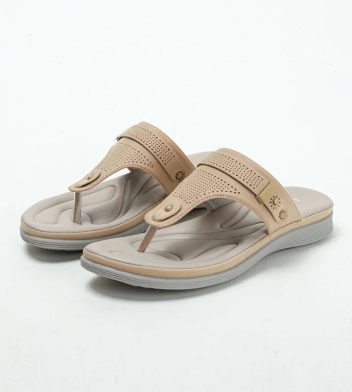 Orthopädische Flip Flops – OrthoDay Sintra - Schwarz