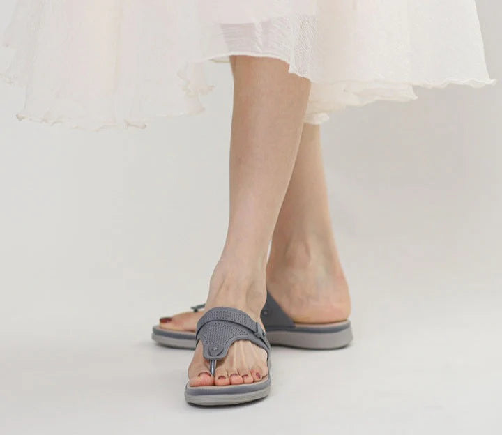 Orthopädische Flip Flops – OrthoDay Sintra - Schwarz