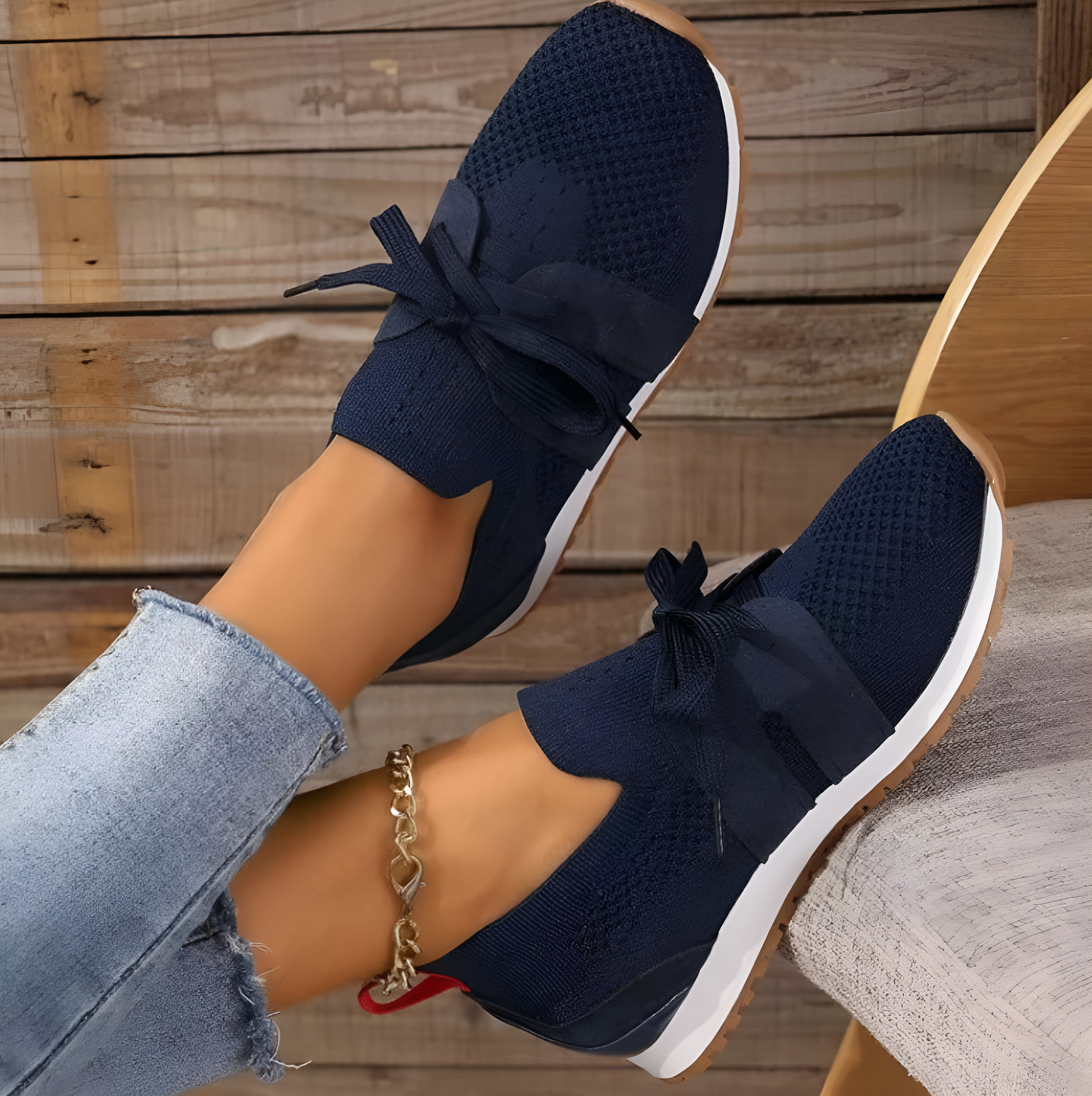 Damenschuhe – Elegante Loafers mit Orthopädischer Unterstützung für Frauen