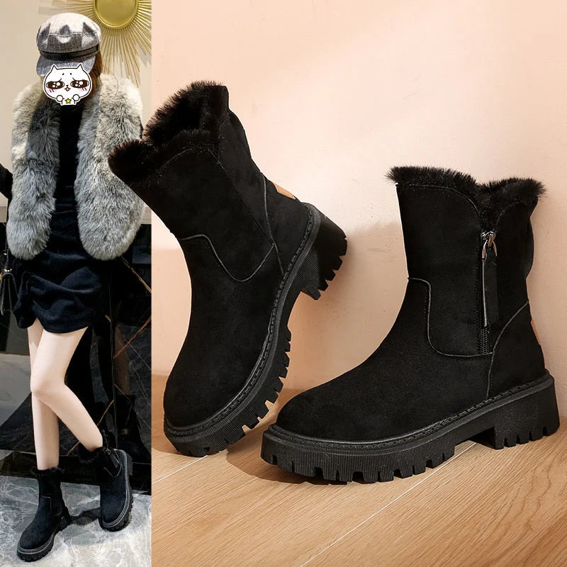 Winter Stiefel – Stilvolle orthopädische Schneestiefel für den Winter