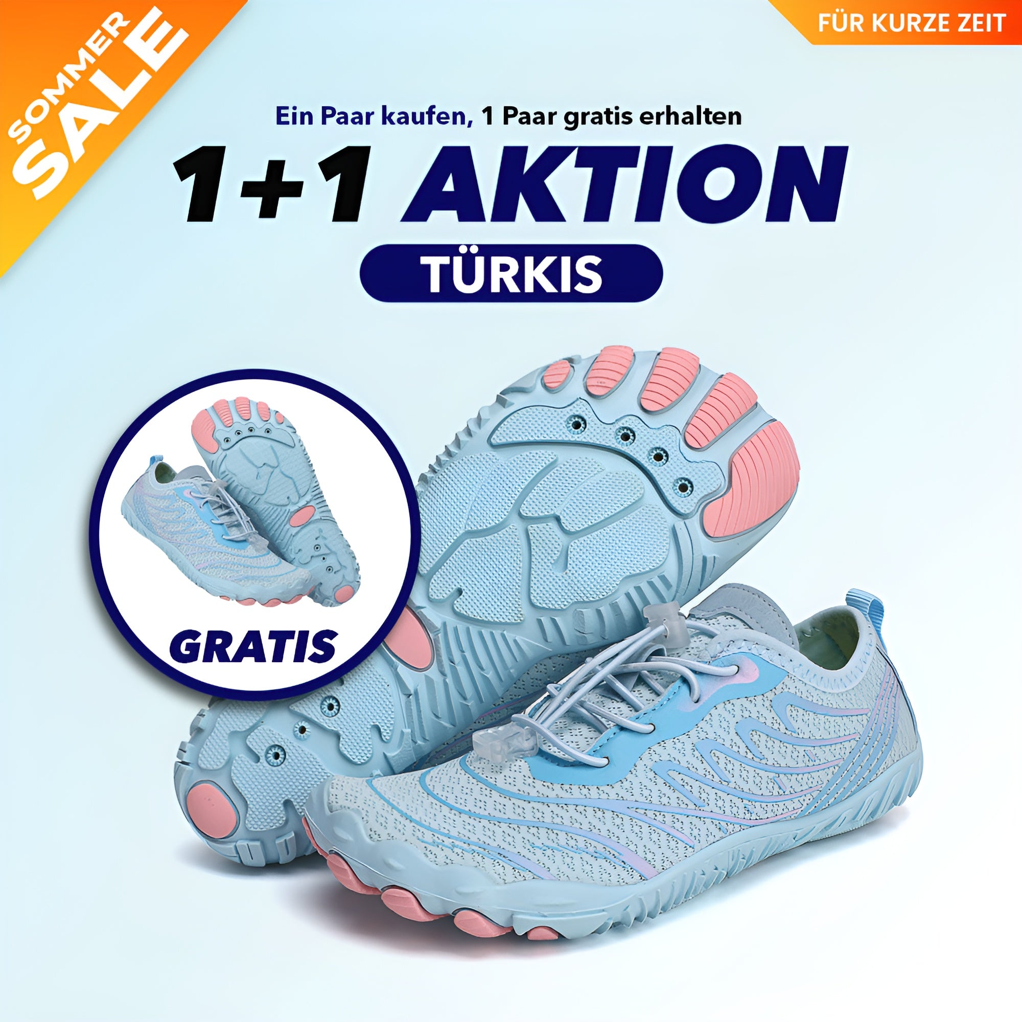 Ultrabequeme Barfuß Unisex-Schuhe für Schmerzlinderung und Stil