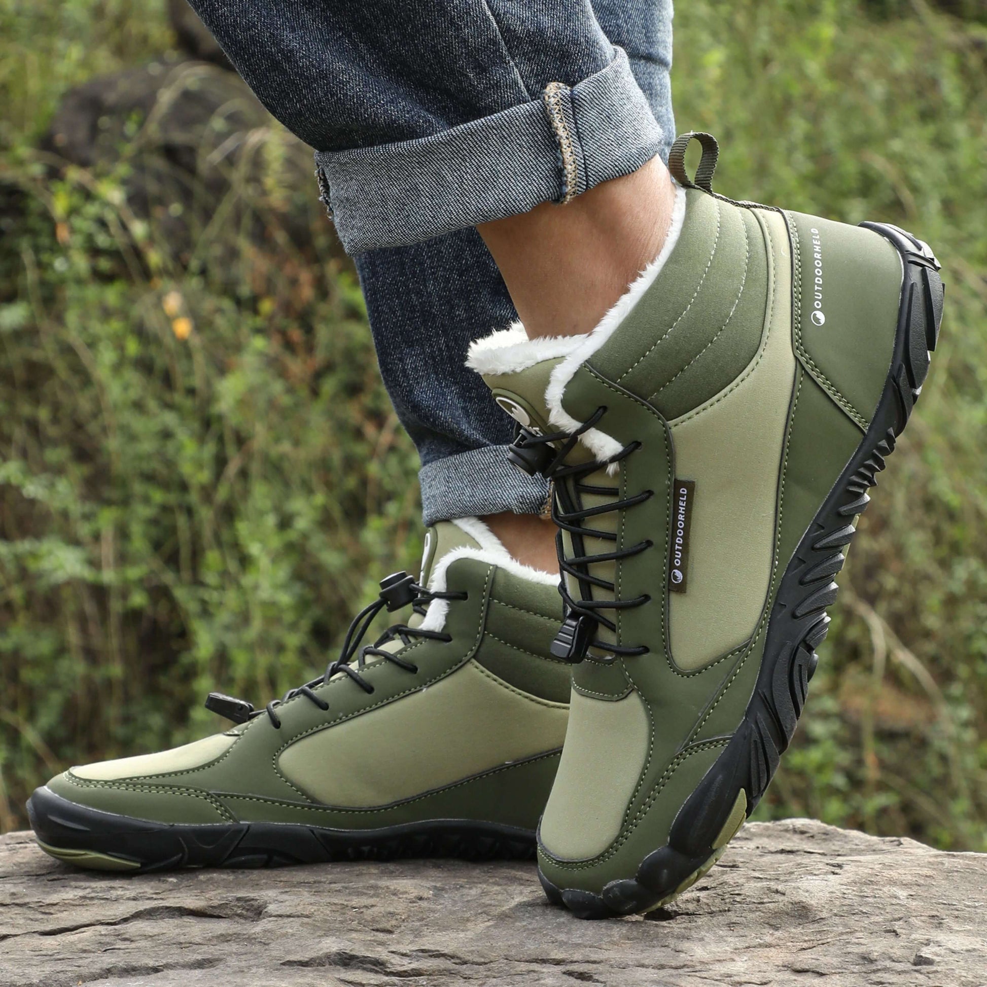 Winterschuhe mit Barfuß-Design – Perfekte Wahl für kalte Tage