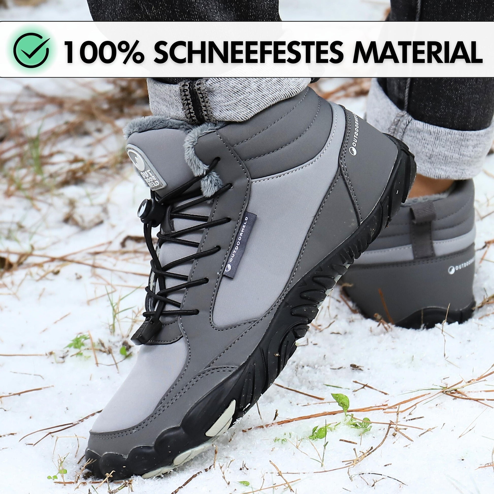 Winterschuhe mit Barfuß-Design – Perfekte Wahl für kalte Tage
