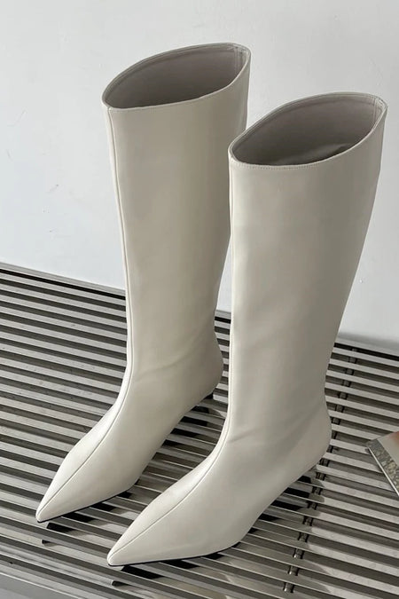 Damen Stiefel Rosette – Modische kniehohe Stiefel für jeden Anlass