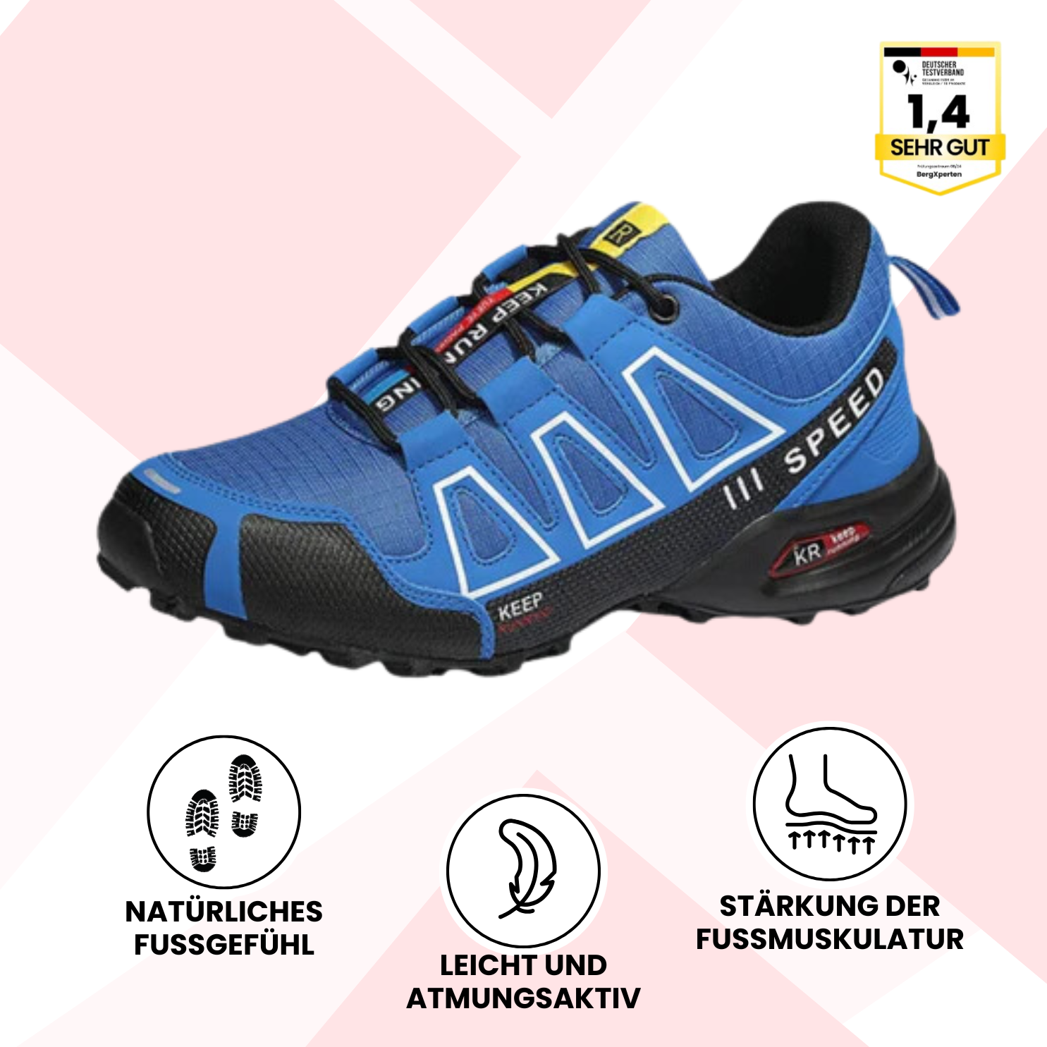 OrthoDay - ergonomische schmerzlindernde - Wanderschuhe