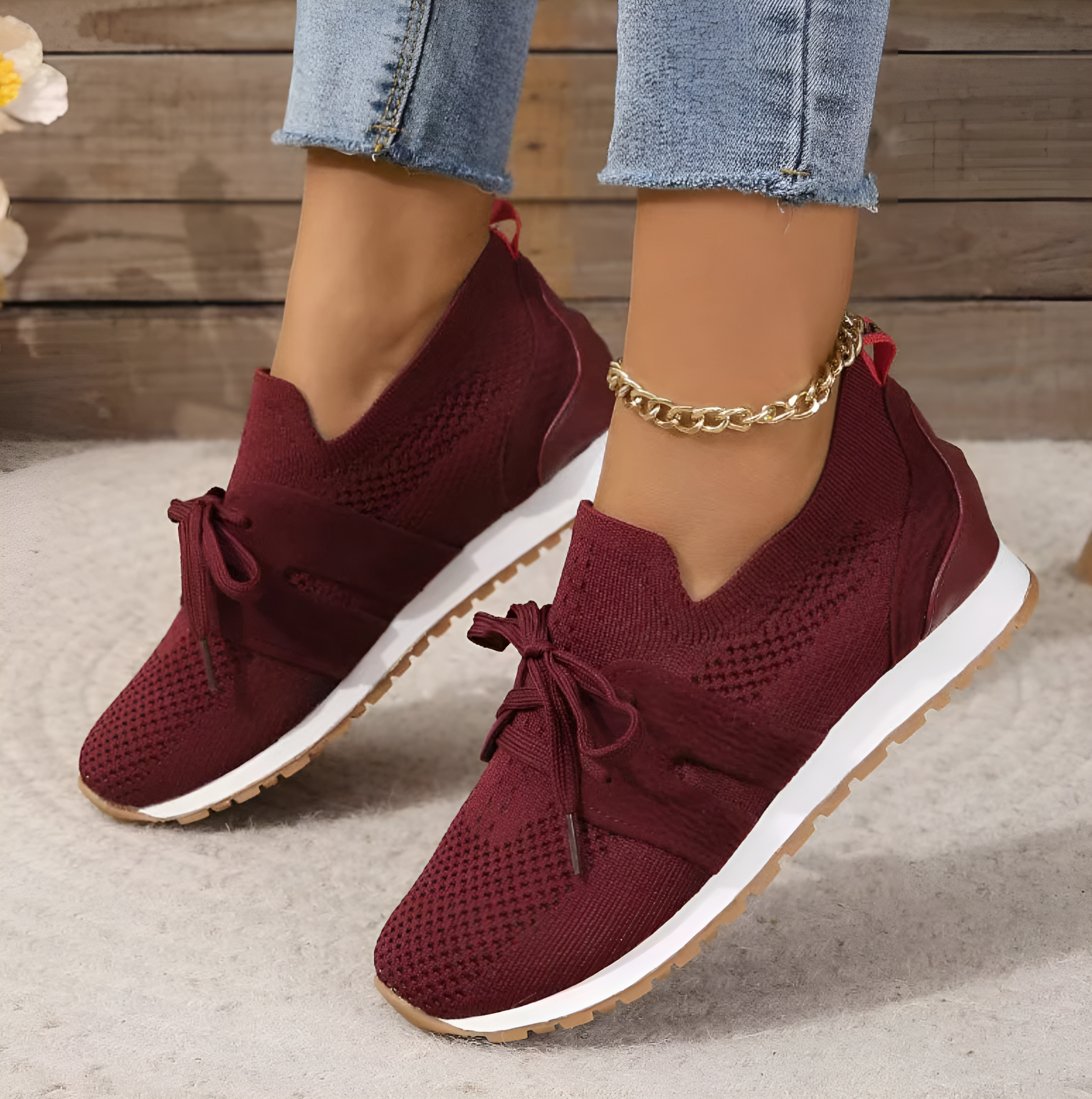 Damenschuhe – Elegante Loafers mit Orthopädischer Unterstützung für Frauen