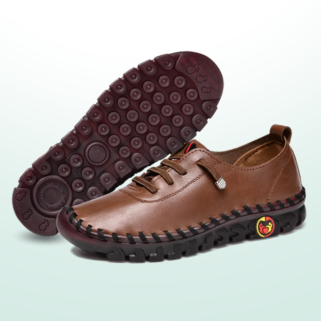 Herrenschuhe mit Dreipunktmechanik für besseren Komfort