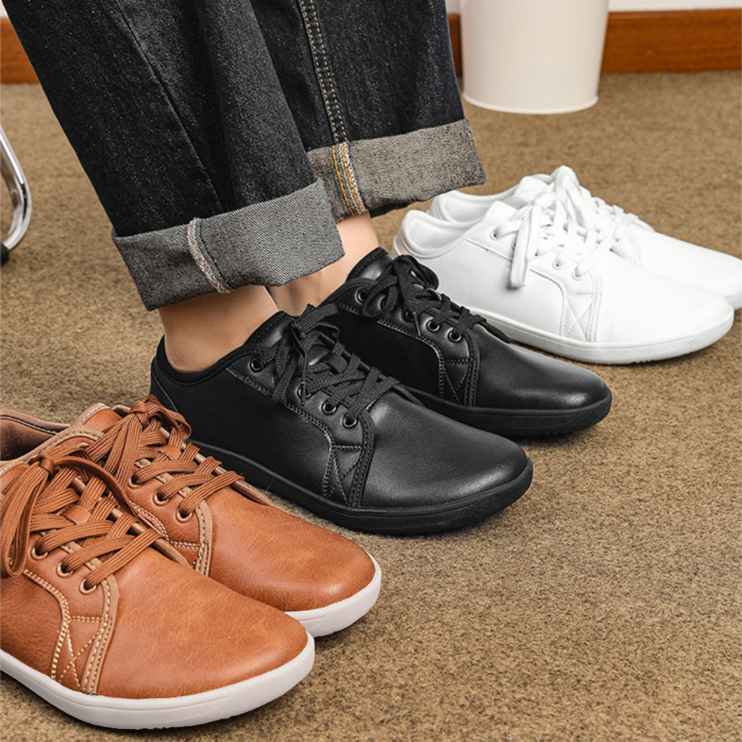 Herrenschuhe mit orthopädischen Schuhen