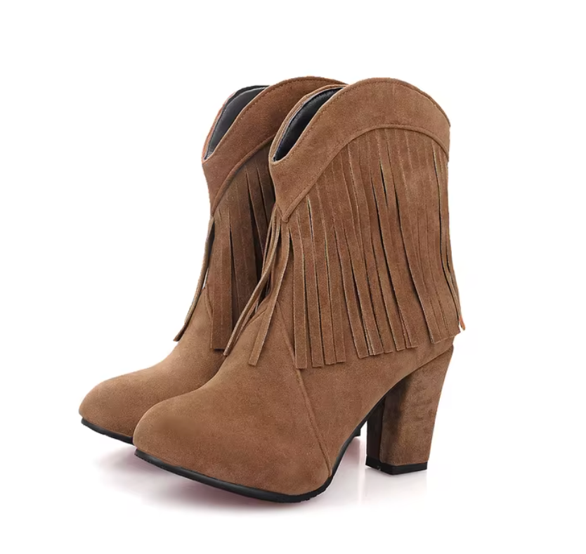 Damen Stiefel – Stilvolle Orthopädische Stiefel mit Boho-Chic