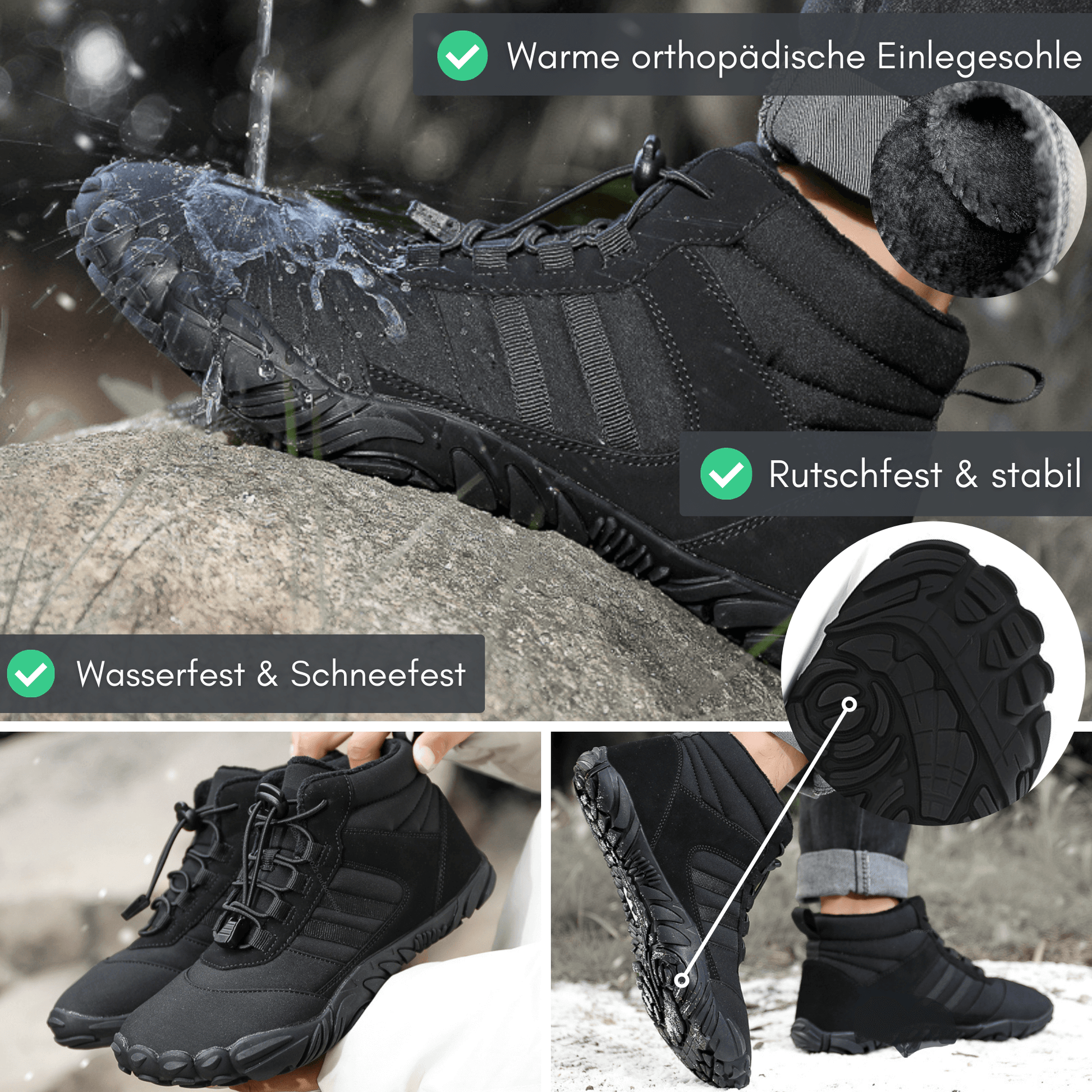 Winterschuhe – Komfort und Wärme für gesunde Füße