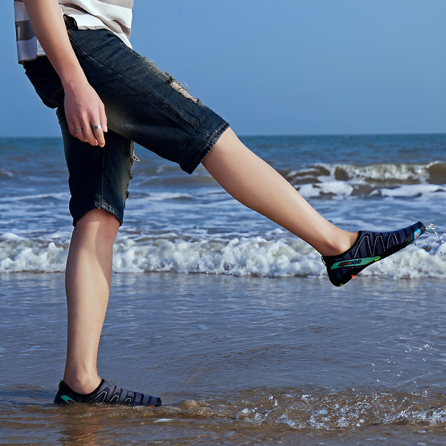 Unisex Schuhe für Strandabenteuer – Wasserschuhe mit Schutz
