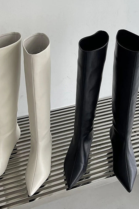 Damen Stiefel Rosette – Modische kniehohe Stiefel für jeden Anlass